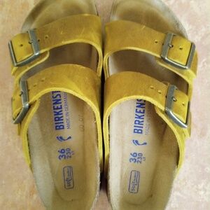 Birkenstock Yellow Sandals